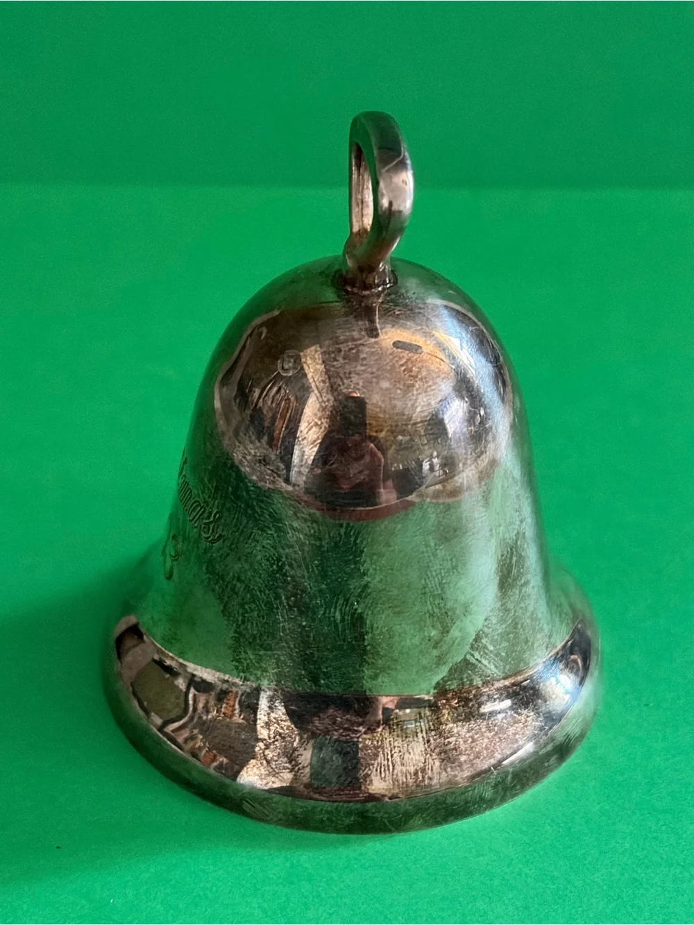 Reed & Barton Silver Plated Annual Christmas 2003 Bell Ornament